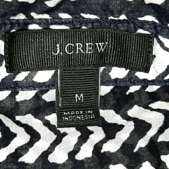 J. Crew Long sleeve sheer Blouse - Picture 5 of 6